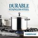 thumbnail image 5 of Stockpot Farberware Classic de acero inoxidable de 8 litros con tapa plateada, 5 of 7