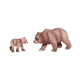 thumbnail image 1 of Set 2 Figuras de Animales Osos Buinzoo, 1 of 2