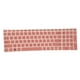 thumbnail image 3 of Cubierta de Teclado de Silicona para Notebook HP de 15.6'', Rosa, 3 of 3