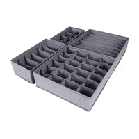 Genérico - Juego De 4 Organizadores Para Ropa Interior