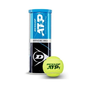 Tarro De Pelotas De Tenis Dunlop Atp X3
