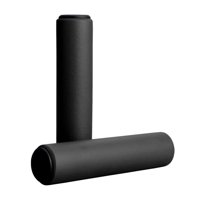 Ioensy - Empuñaduras De Manillar De Bicicleta Mtb Espuma De Alta Densidad Absorción De Golpes De Silicona Negro