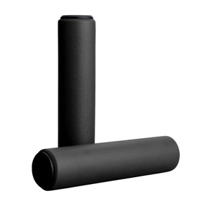 Ioensy - Empuñaduras De Manillar De Bicicleta Mtb Espuma De Alta Densidad Absorción De Golpes De Silicona Negro
