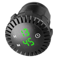 Ioensy - Reloj Digital Táctil De 12 V/24 V 24 Horas Premium Reemplaza Para Camión Coche