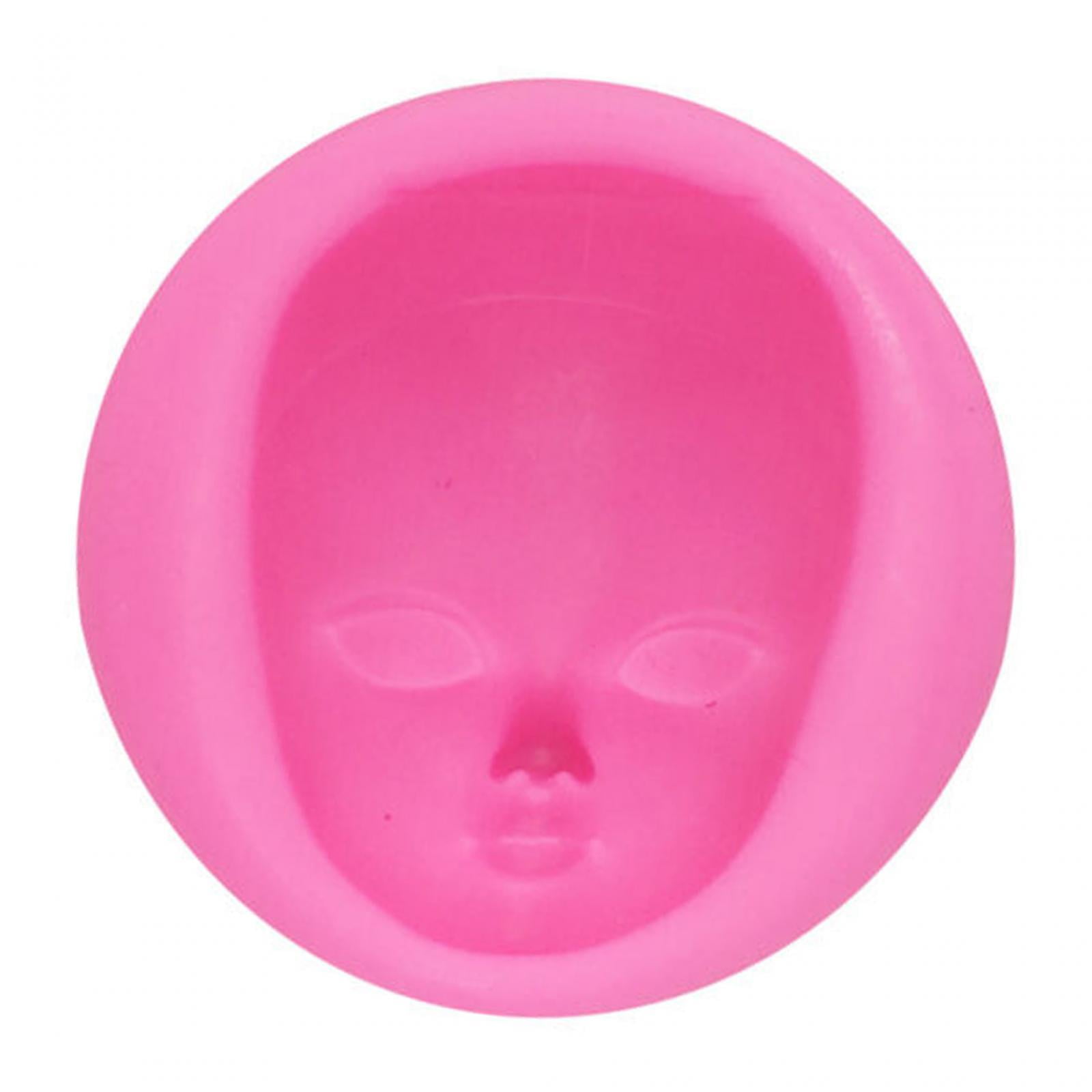 Magideal - Modelo De Cara De Bebé, Modelo De Resina De Jabón De Arcilla, Artesanía Diy, Modelo De Cara Humana, Modelo De Arcilla Para Decoración De Adorno Para E