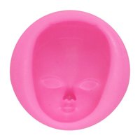 Magideal - Modelo De Cara De Bebé, Modelo De Resina De Jabón De Arcilla, Artesanía Diy, Modelo De Cara Humana, Modelo De Arcilla Para Decoración De Adorno Para E