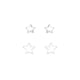thumbnail image 1 of Pack Estrellas de Plata plateado, 1 of 3