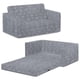 thumbnail image 1 of Sofá convertible a tumbona Serta Perfect Sleeper Grey Kids, 1 of 9