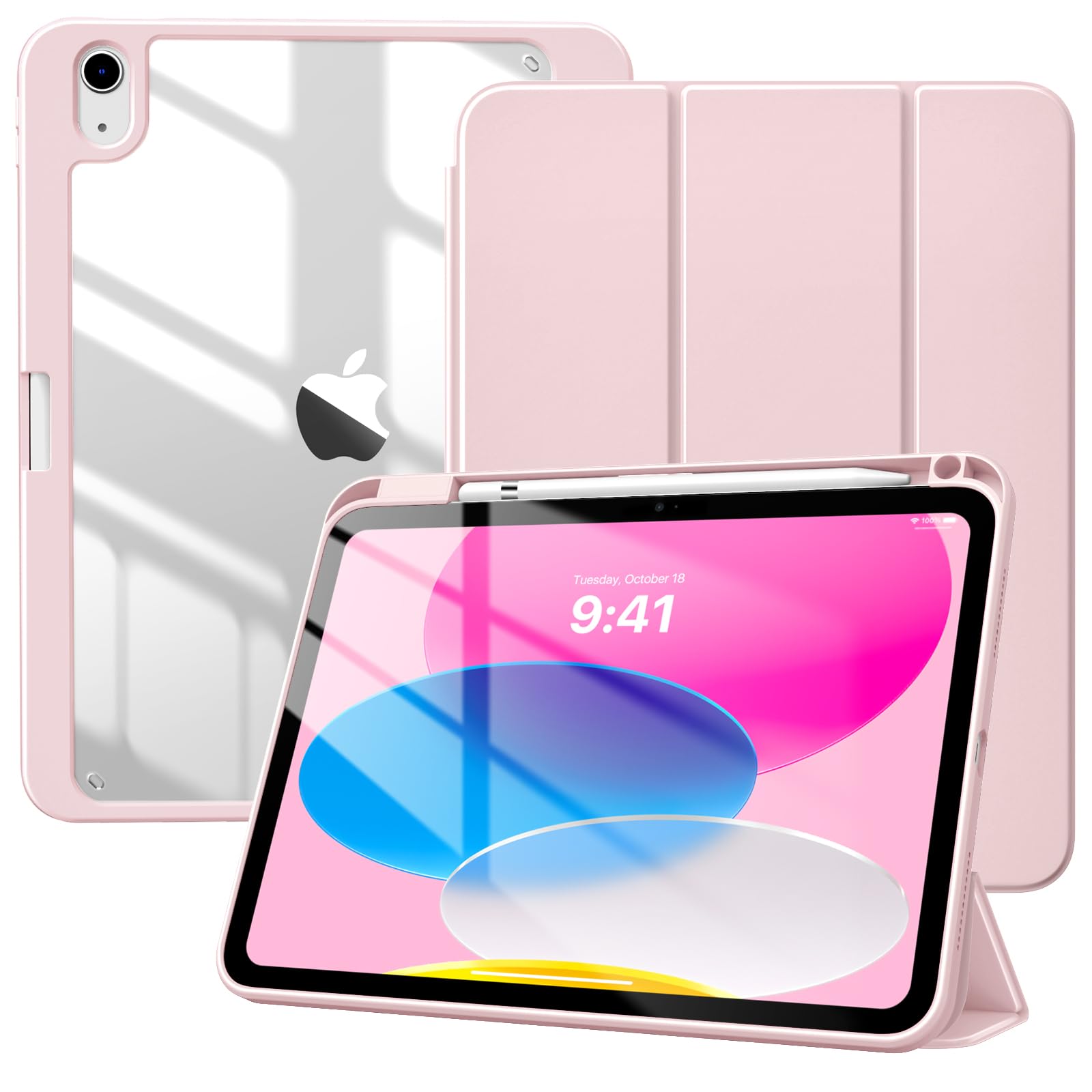 Funda Timovo Para Ipad 11.ª Generación De 11 Pulgadas 2025 Con Soporte Para Lápices