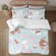 thumbnail image 1 of Tenorikuma 3-Piece Bedding Set For Kids Boys Girls Adult Cartoon Warm Cute Fashion Holiday Present Gift Bed Sheets, 1 of 5