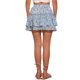 thumbnail image 3 of Falda Mini de Chifón con Volantes en Capas y Estampado Floral de Cintura Elástica para Mujer INSPIRE CHIC Azul a M, 3 of 6