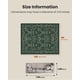 thumbnail image 4 of Alfombra de área AMADA HOMEFURNISHING 244 x 305 cm lavable con diseño floral, 4 of 9