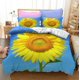 thumbnail image 1 of Sunflower Flowers Gift BP0 Quilt Duvet Cover Set Bedroom Decor Double3-Piece Bedding Set, 1 of 5