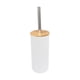thumbnail image 3 of Accesorio de baño Cepillo limpiador de inodoros, Tamaño pequeño, Limpiadores de inodoros duraderos, Antigoteo Suministros de baño resistentes Juego de Blanco, 3 of 5