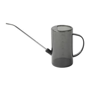 Ioensy - Regadera Multipropósito Aspersor De Agua De Pico Largo Para Flores Plantas Patio Gris