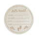 thumbnail image 1 of Letrero de anuncio de nacimiento de recién nacido, anuncio de bebé personalizado, letrero de madera con nombre de bebé grabado personalizado, accesorios para fotos de recién nacidos, 1 of 5