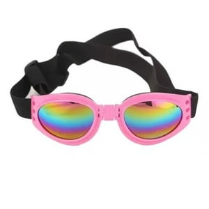 Defensor - Lentes (Gafas) De Sol Uv. Perro Mascotas Mediana A Grandes, Color Rosado