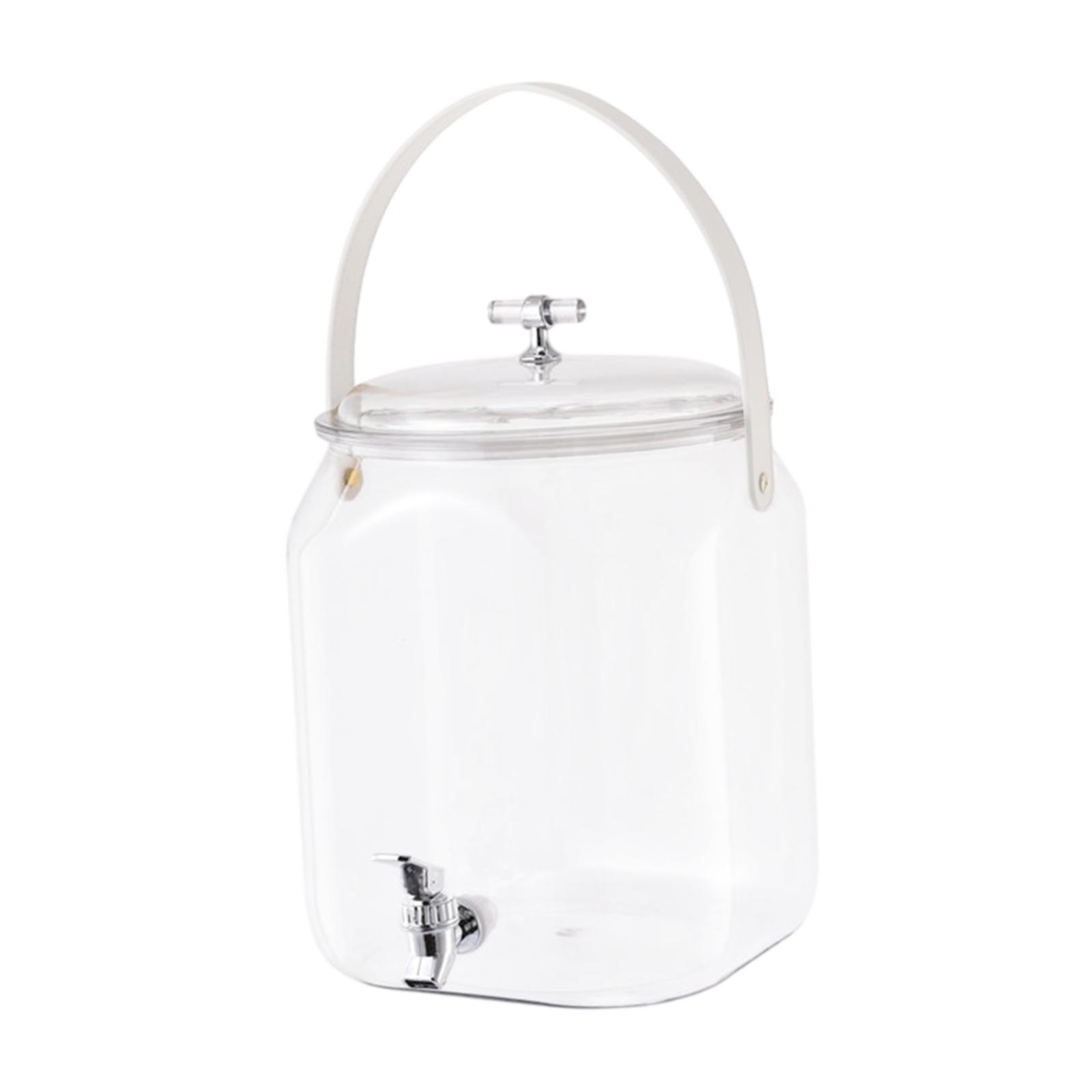 Bothyi - Dispensador De Bebidas Con Grifo Y Tapa Para Barbacoas Y Camping (4,5 L)