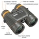 thumbnail image 2 of Binoculares Bushnell H2O Xtreme 10x42 Compact Waterproof 181042C, 2 of 7