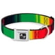 thumbnail image 1 of Collar para perro Zarape4, vertical, rasta, 1 cm de ancho, tamaño mediano, 1 of 9