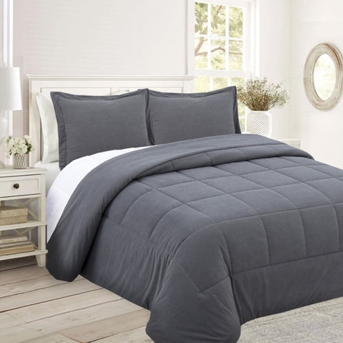 Plumon Andes Corduroy Gris 1.5 Plaza