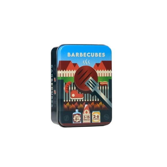 Juego de mesa Alley Cat Games Barbecubes, secuela de Tinderblox