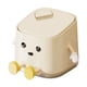 thumbnail image 4 of Bin De Basura De Escritorio Lindo Pequeño Cubo De Almacenamiento Para Mesa De Café, 4 of 5