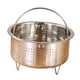 thumbnail image 1 of Cesta vaporera de acero inoxidable, olla arrocera, rejilla humeante con mango, accesorios de cocina, inserto vaporizador para albóndigas, pollo 138x8cm, 1 of 4