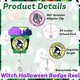 thumbnail image 2 of Bobinas para credencial Hotlea 24 unidades – Diseños espeluznantes de Halloween, 2 of 7