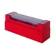 thumbnail image 4 of Caja de almacenamiento para cartas Vault X Exo-Tec con divisores y espuma (roja), 4 of 8