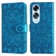 thumbnail image 1 of Funda tipo cartera FOXDOCK para OPPO A60 4G , diseño girasol en relieve, cuero PU, cierre magnético, soporte y tarjetero, 1 of 5