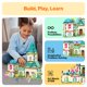thumbnail image 4 of Bloque de construcción PicassoTiles PTQ01 Middle Age Castle, 70 piezas, 4 of 8