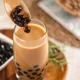 thumbnail image 2 of Polvo para Bubble Tea 1kg Milk Tea, 2 of 2