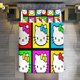 thumbnail image 1 of Hello Kitty Bedding Set for Girls Kids Teen Tween Ultra Soft Microfiber Comforter Set Twin Size with 3-Pieces Comforters Bed Sets Bedroom Decor Bed Sheets, 1 of 5
