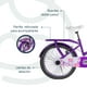 thumbnail image 5 of Bicicleta Infantil Queen Aro 20 Morada, 5 of 8