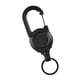thumbnail image 2 of Mosquetón Llavero Clave Cuerda de seguridad Ligero Hebilla rápida Multifuncional Antipérdida Rotación de 360 grados Espesor para bolsas Herramienta al , negro, 2 of 5