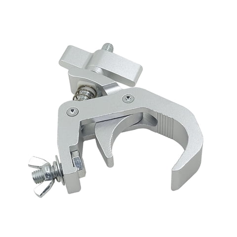 Bothyi - Abrazadera Para Luces De Escenario, Fácil De Instalar, Abrazaderas Resistentes Para Haz De Cabezal Móvil, Plateadas