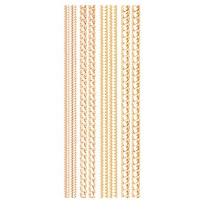 Magideal - Ajustador De Tamaño De Anillo Para Anillos Sueltos, Espaciador, Ajustador De Tamaño De Anillo, Tensor, Reductor De Tamaño De Anillo Diy, Herramientas , 8Pcs Áureo 8 Piezas Áureo