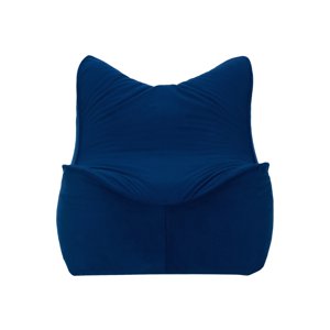 Bodevir - Pouf Potter 1C Felpa Azul Marino