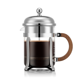 thumbnail image 1 of Cafetera Prensa Francesa Bodum 500 ml cromado, 1 of 7