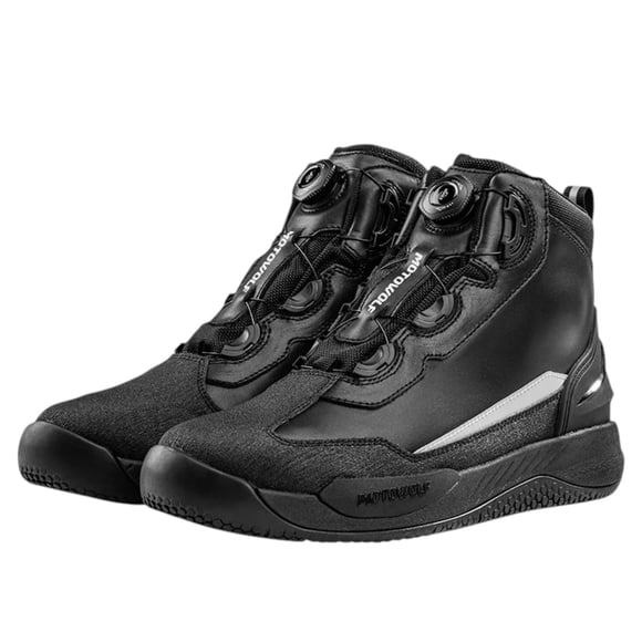 Zapatos Impermeables De Cuero Para Motociclismo Motowolf SH1
