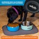 thumbnail image 5 of Tazón para Perros Master Pet Supply de Acero Inoxidable 1900 ml, 5 of 8