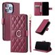 thumbnail image 1 of Funda Acolchada con Anilla y Correa para iPhone 14 Pro Slots para Tarjetas Rojo, 1 of 5