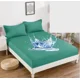 thumbnail image 3 of Cubre Colchón Impermeable 200x180 Cm - Protector Turquesa Liso 2.5 Plazas, 3 of 3