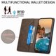 thumbnail image 4 of Funda tipo cartera con bloqueo RFID para Xiaomi 15 Pro Con tapa abatible, portatarjetas, cierre magnético, TPU y soporte Marrón, 4 of 6