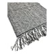 thumbnail image 2 of Alfombra Entrada Hogar Limpiapiés Decorativa Tejida 60x90cm gris oscuro, 2 of 3