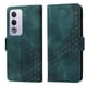 thumbnail image 1 of Carcasa FOXDOCK OPPO A80 5G de cuero PU, diseño acolchado clásico, protección contra caídas y rayones, 1 of 5