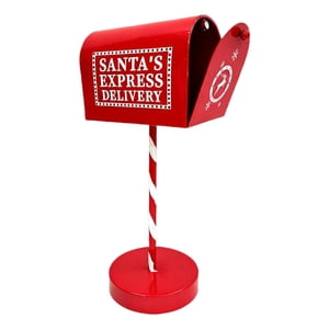 Bothyi - Estatua De Buzón Navideña, Artesanía, Adorno Navideño Para Dormitorio Exterior De Hotel