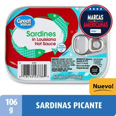Sardina En Salsa Picante 106 G Great Value