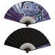 thumbnail image 5 of Vampirina Abanico Plegable Chino Abanico De Mano De Poliéster Plegable Abanicos Para Baile Fiesta Hogar Adecuado Para Hogar Oficina Fiesta, 5 of 6